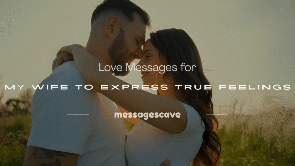 love messages to my wife
