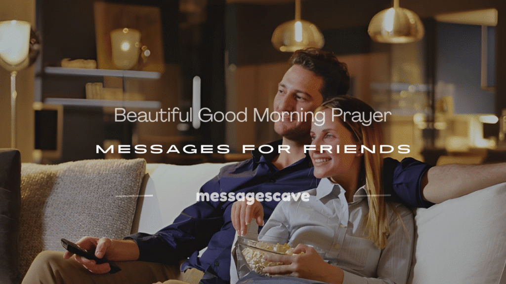 morning prayer for a friend