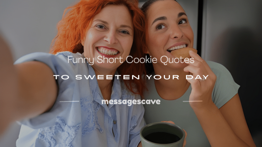short cookie quotes