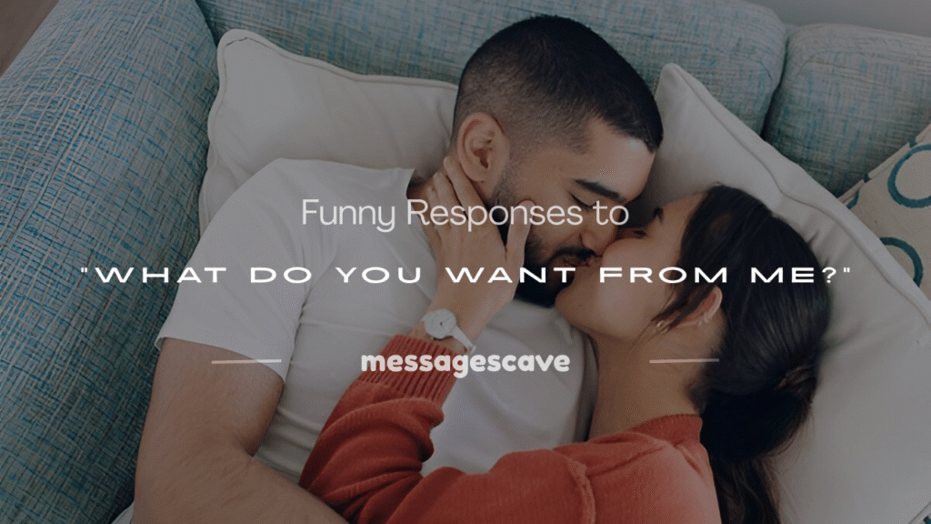 what do you want from me 