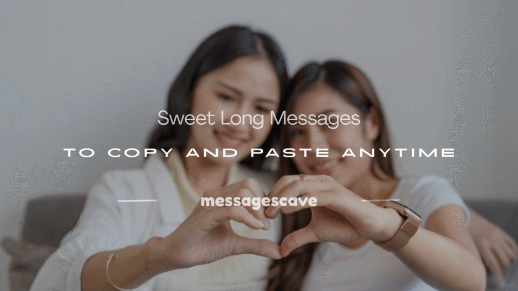 long messages to copy and paste