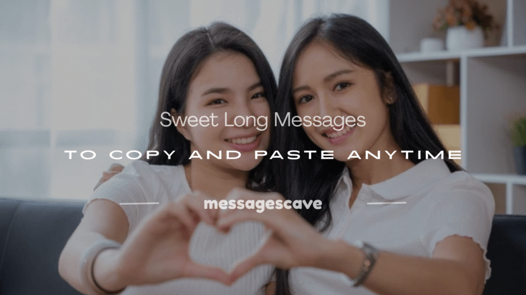 long messages to copy and paste