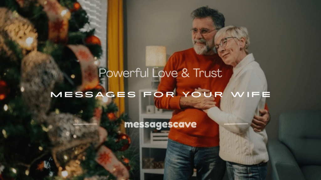 best love and trust message for my wife