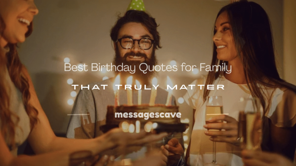birthday quotes for family