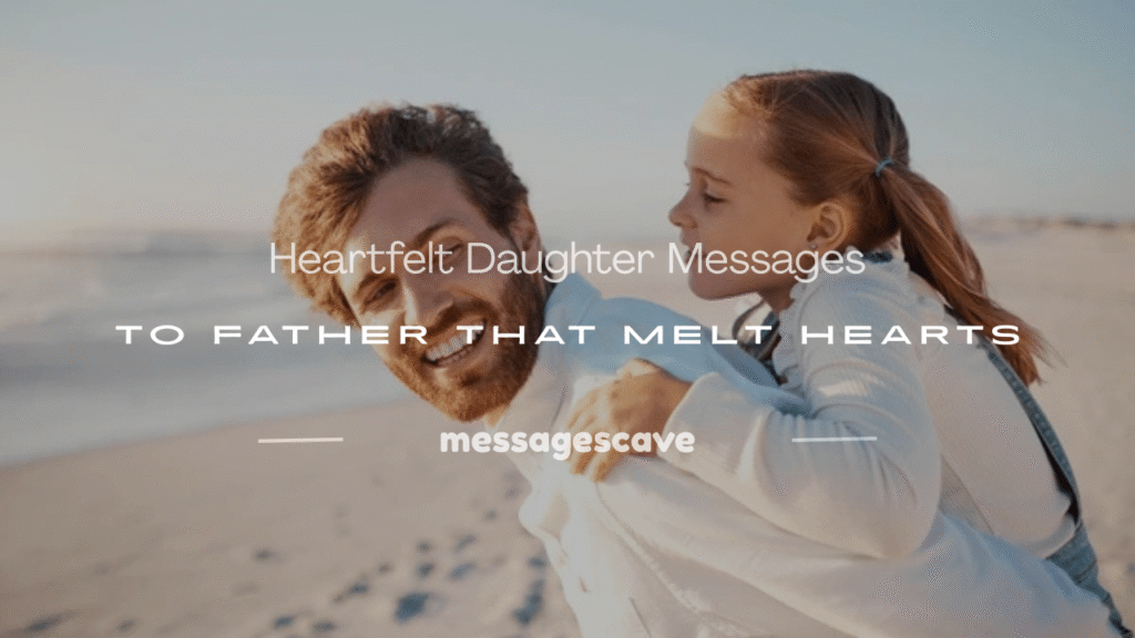 daughter messages to father