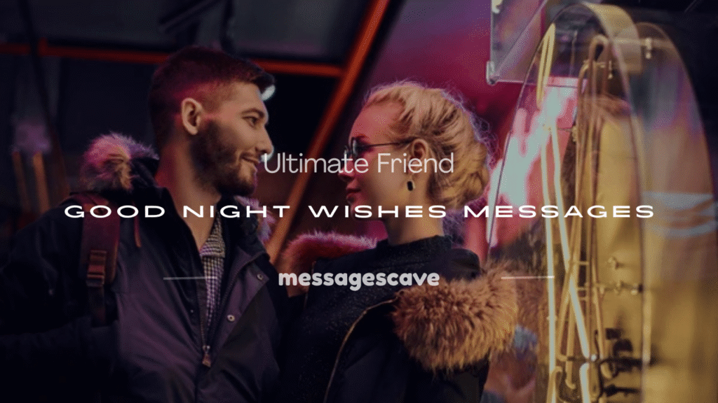friend good night wishes